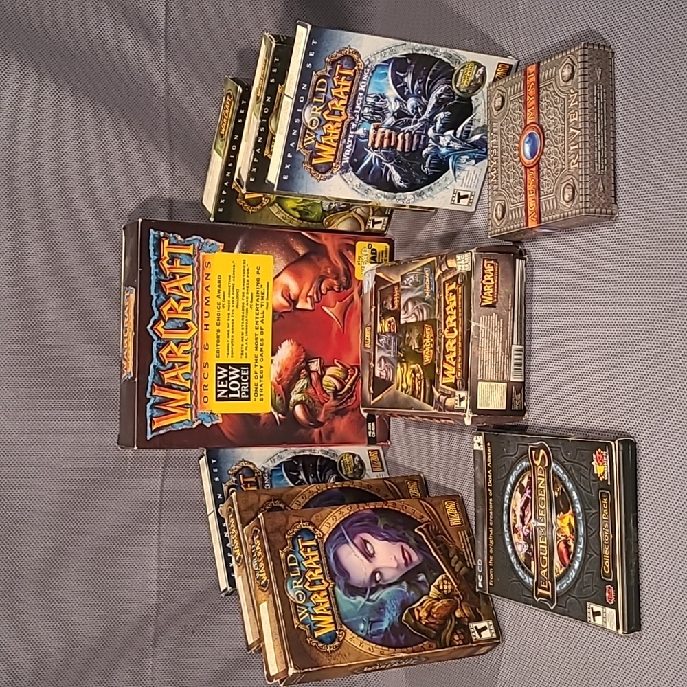 World Of Warcraft Orcs & Humans Expansion Sets And More
